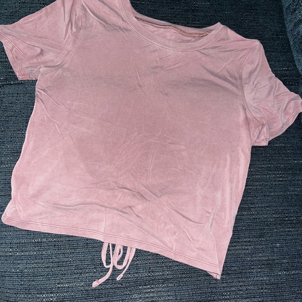 Lululemon Blush Pink Women's Short Sleeve Top